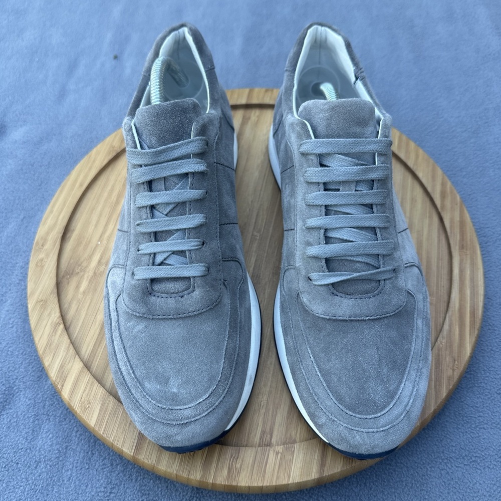 To Boot New York Adam Derrick Shoes Suede Lace Up Sneakers Mens Size 10.5 Gray